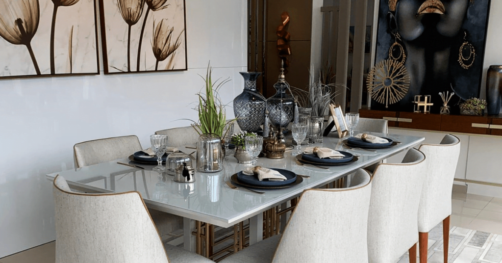 Decoração com artesanato
